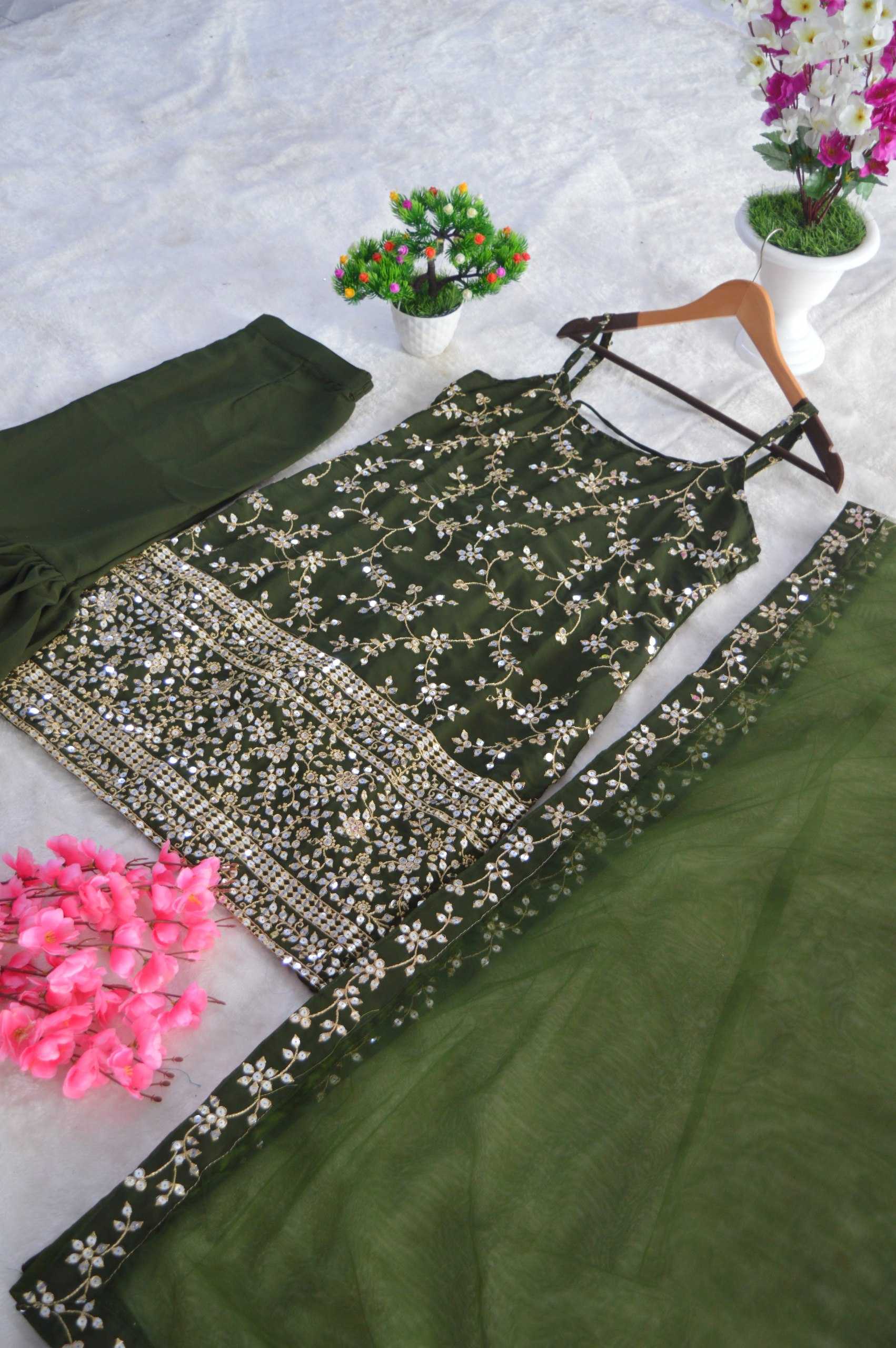Ynf Georgette RIN228 293 Suits & Dresses Wholesale Sharara Salwar Suits Embroidery Suits Manufacturer