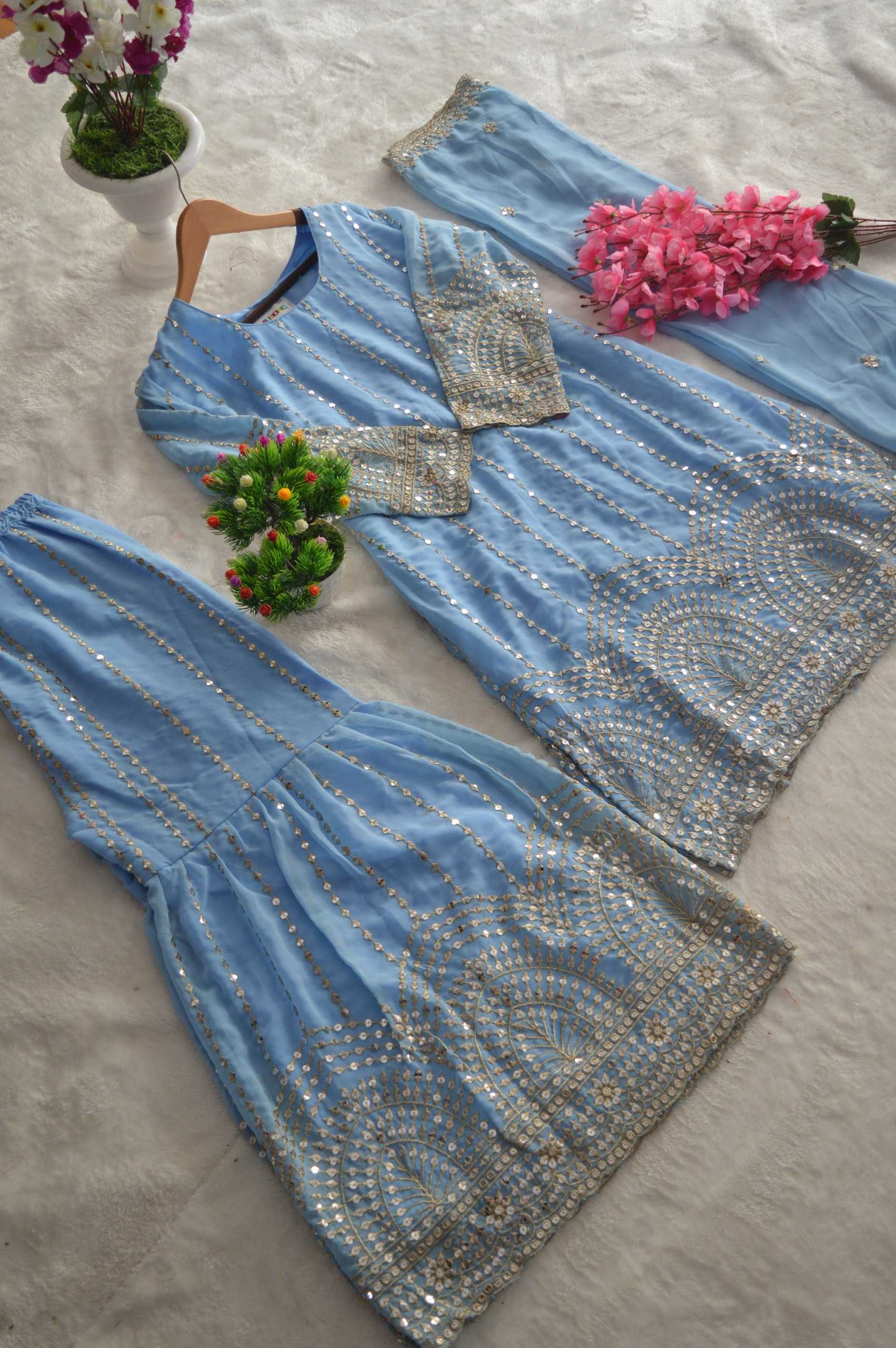 Ynf Georgette RIN228 314 Suits & Dresses Wholesale Ladies Suits Dresses Designer Suits Manufacturer