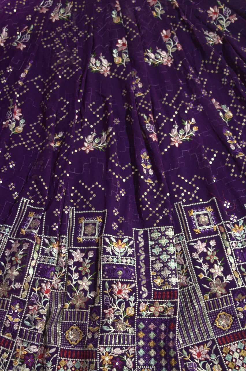 Ynf Georgette RIN228 375 Lehengas Wholesale Traditional Lehenga Embroidered Lehenga Georgette Lehenga Manufacturer