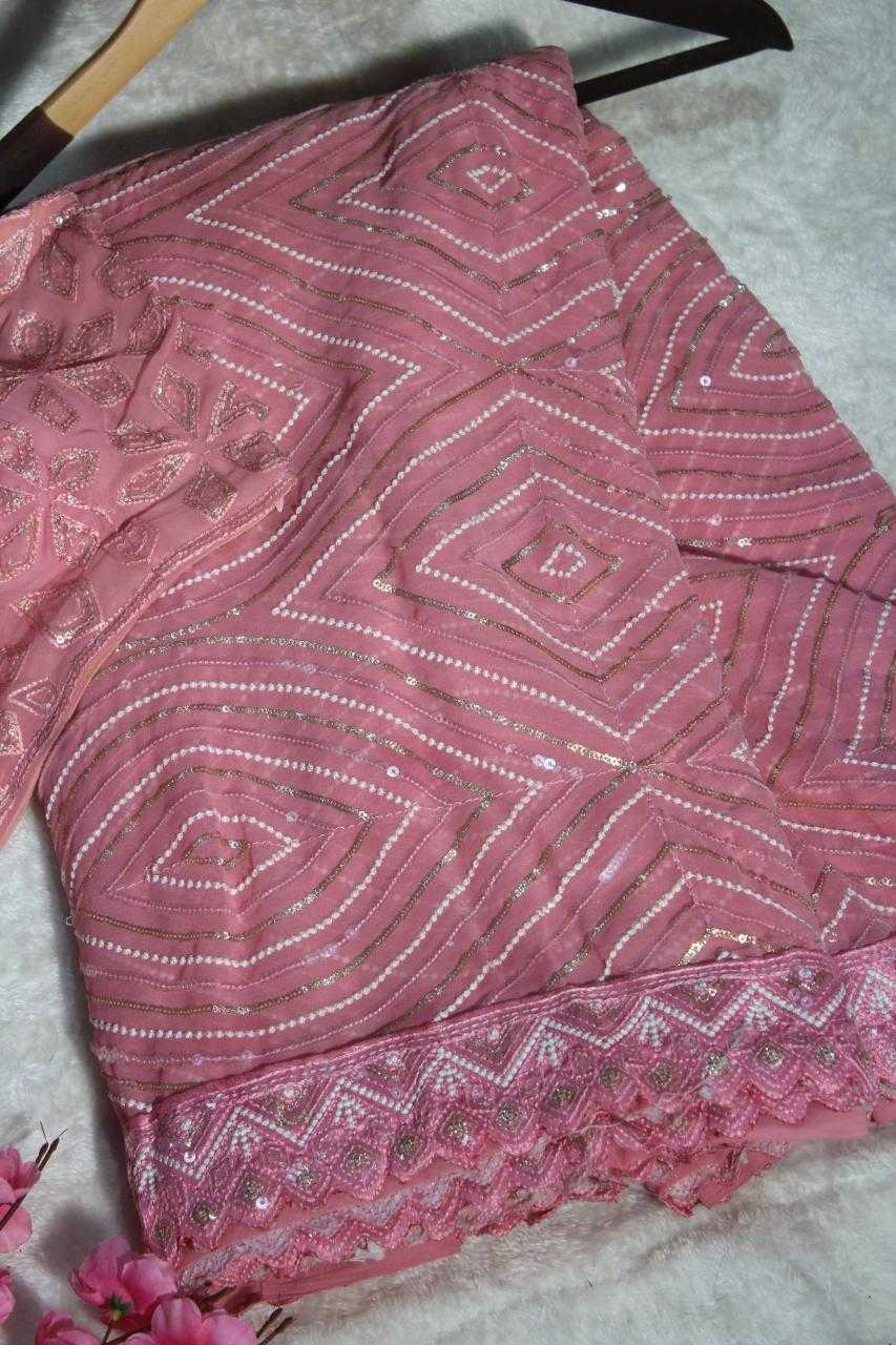 Ynf Georgette RIN228 88 Sarees Wholesale Georgette Sarees Manufacturer