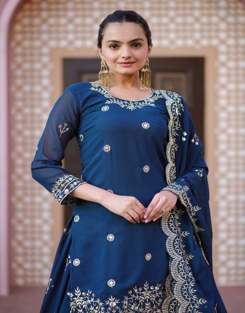 Ynf Georgette RIN232 30 Lehengas Wholesale Fancy Lehenga Traditional Lehenga Georgette Lehenga Manufacturer