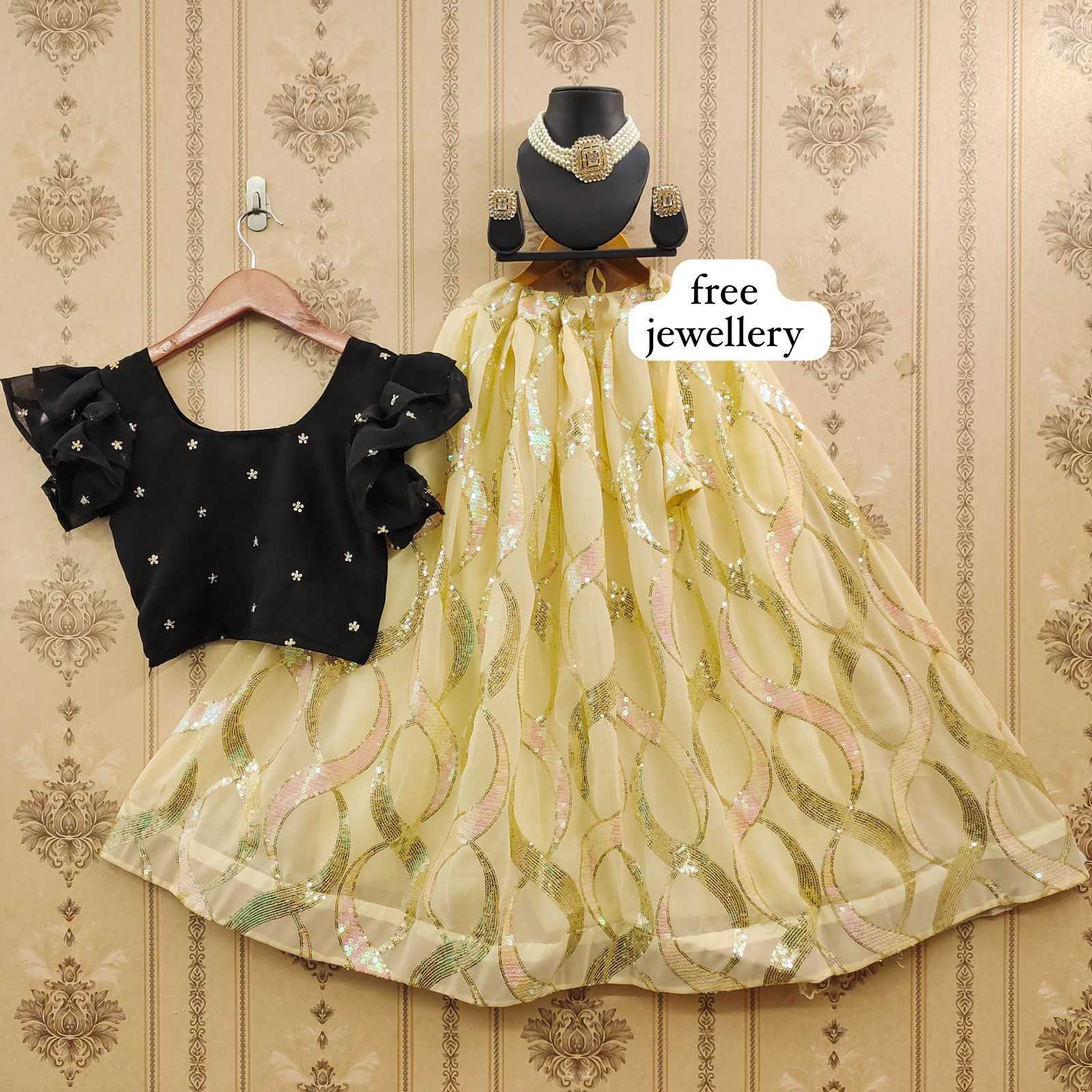 Ynf Georgette RIN235 FAIRY Kids Wear Wholesale Kids Lehenga Kids Lehenga Choli Baby Girl Lehenga Manufacturer