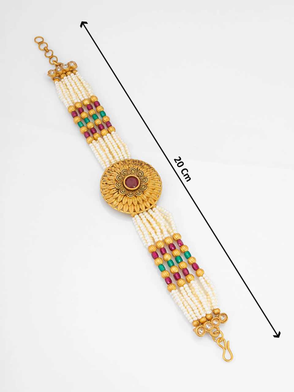 Ynf Gold Plated KESH105 BG2481 Womens Jewellery Wholesale Golden Bracelet Traditional Jewelry Pearl Jewelry Manufacturer