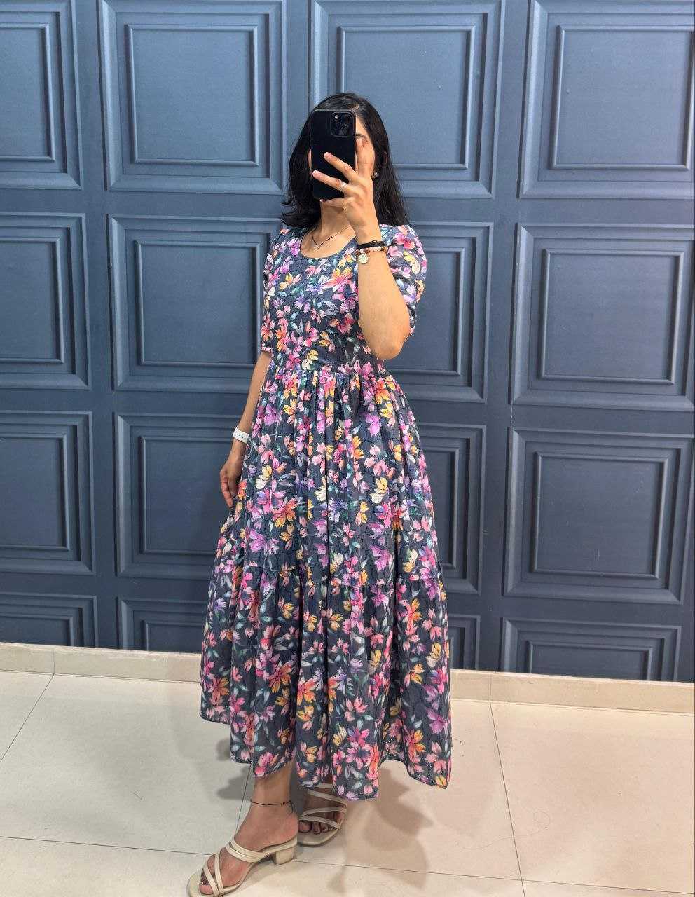 Ynf Hakoba RIN217 Hakuba Suits & Dresses Wedding Collections Festive Collections Wholesale Indo Western Dresses Printed Suits Maxi Dresses Manufacturer