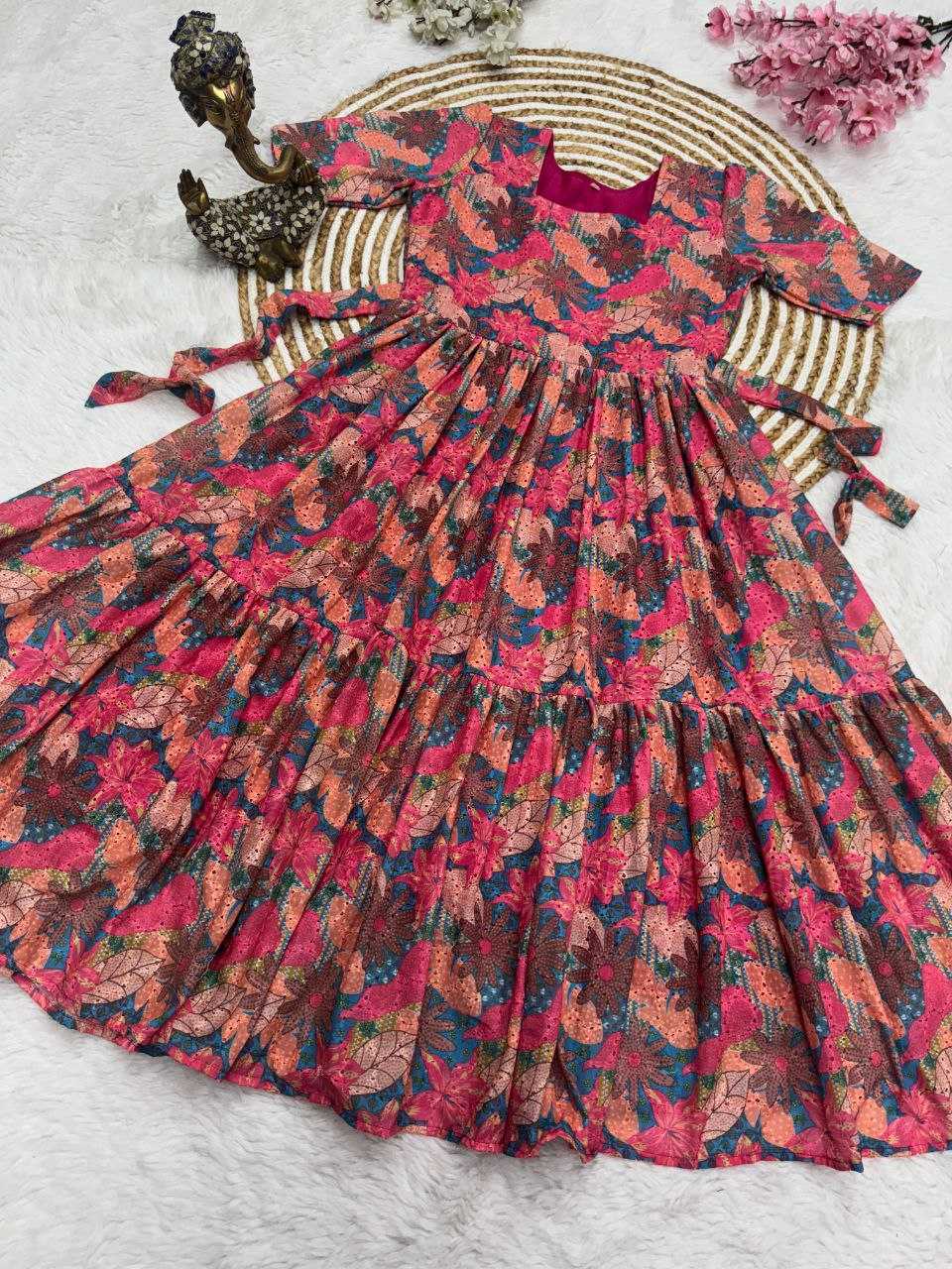 Ynf Hakoba RIN217 Hakuba Suits & Dresses Wedding Collections Festive Collections Wholesale Indo Western Dresses Printed Suits Maxi Dresses Manufacturer