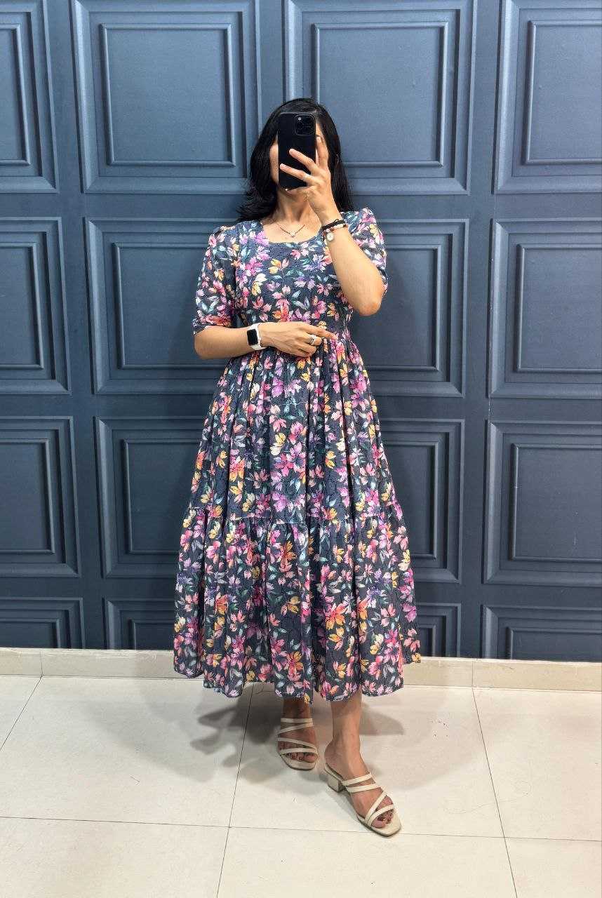 Ynf Hakoba RIN217 Hakuba Suits & Dresses Wedding Collections Festive Collections Wholesale Indo Western Dresses Printed Suits Maxi Dresses Manufacturer