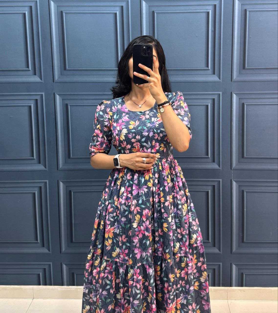 Ynf Hakoba RIN217 Hakuba Suits & Dresses Wedding Collections Festive Collections Wholesale Indo Western Dresses Printed Suits Maxi Dresses Manufacturer