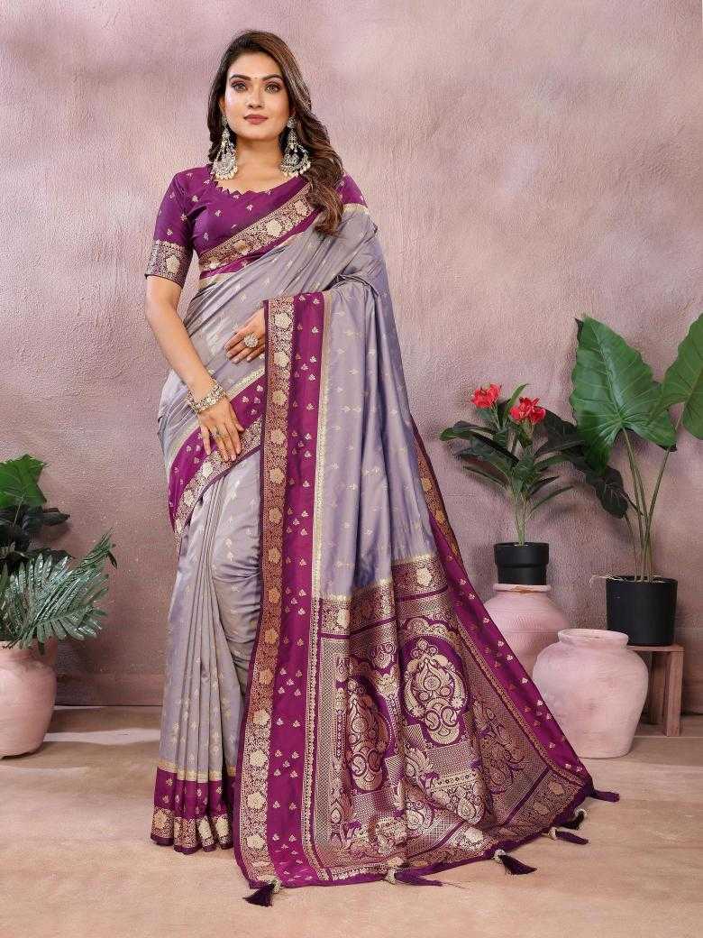 Ynf Handloom Silk RIN183 SARANGI Silk Sarees Wholesale Handloom Sarees Zari Border Silk Sarees Kalamkari Silk Sarees Manufacturer