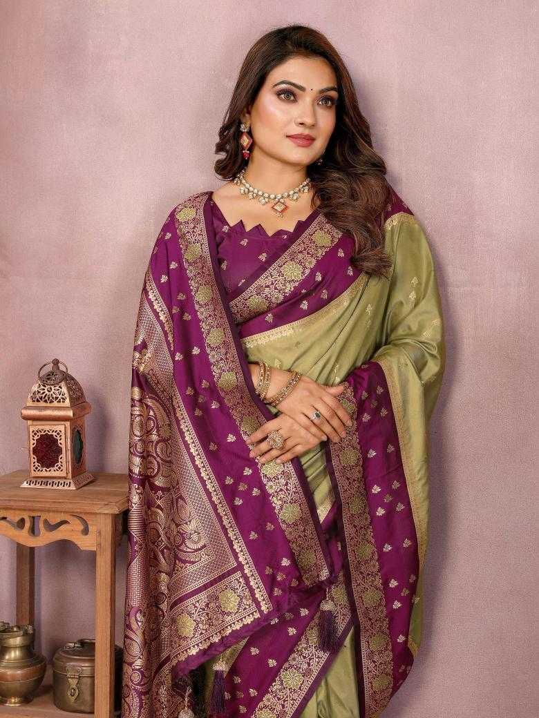 Ynf Handloom Silk RIN183 SARANGI Silk Sarees Wholesale Handloom Sarees Zari Border Silk Sarees Kalamkari Silk Sarees Manufacturer