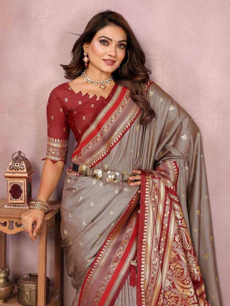 Ynf Handloom Silk RIN183 SINDUR Silk Sarees Wedding Collections Wholesale Handloom Sarees Zari Border Silk Sarees Kalamkari Silk Sarees Manufacturer