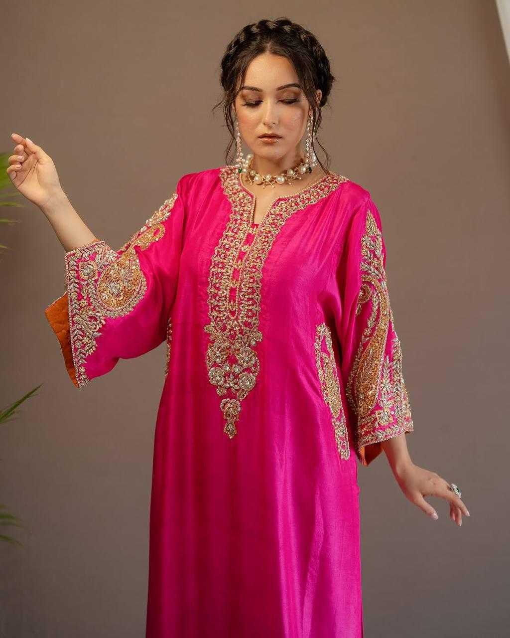 Ynf Heavy Chinnon Silk KESH512 1664 Suits & Dresses Wholesale Ladies Suits Palazzo Suit Embroidered Suits Manufacturer