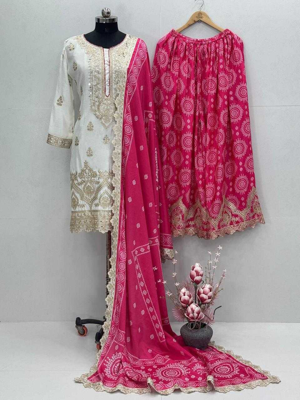 Ynf Heavy Chinnon Silk KESH512 1679 Suits & Dresses Wholesale Ladies Suits Sharara Salwar Suits Embroidery Suits Manufacturer