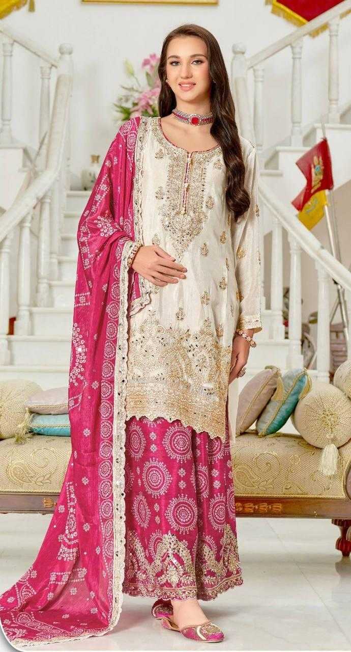 Ynf Heavy Chinnon Silk KESH512 1679 Suits & Dresses Wholesale Ladies Suits Sharara Salwar Suits Embroidery Suits Manufacturer
