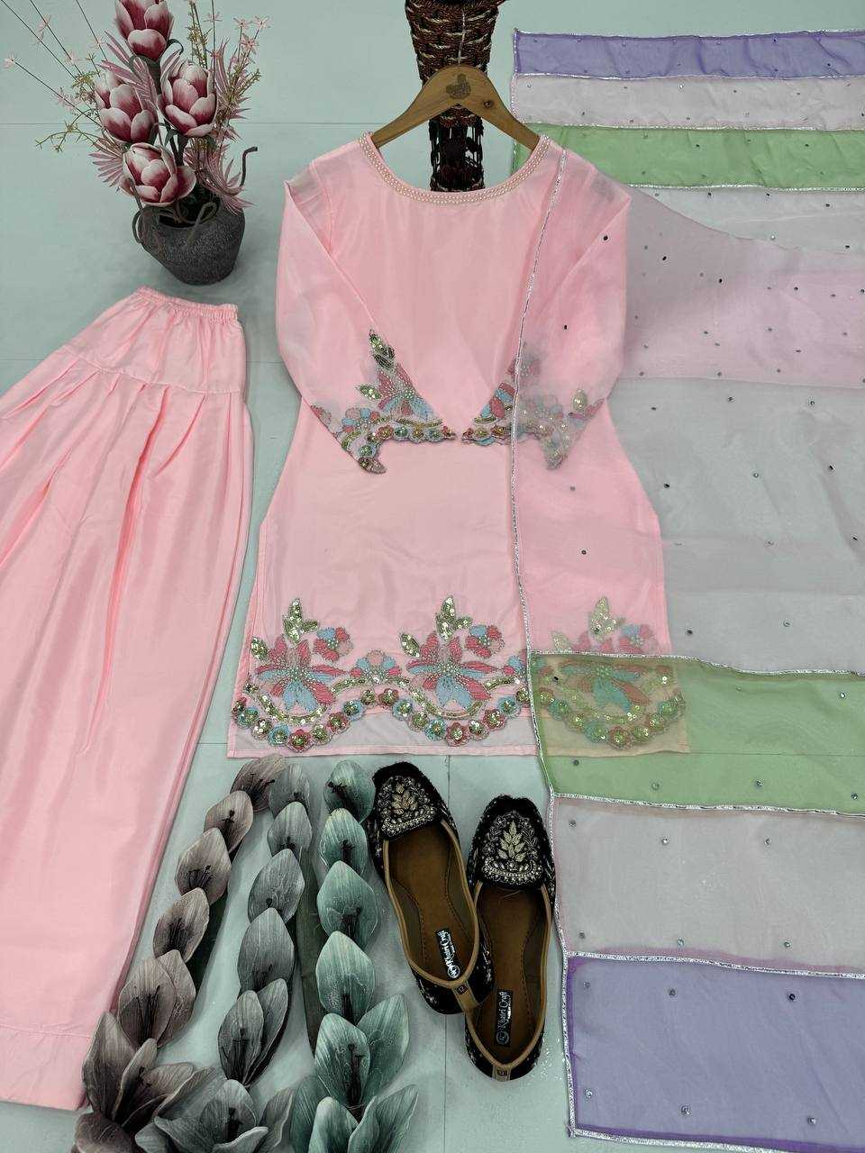 Ynf Heavy Crepe KESH512 216 Suits & Dresses Wholesale Ladies Suits Dresses Designer Suits Manufacturer