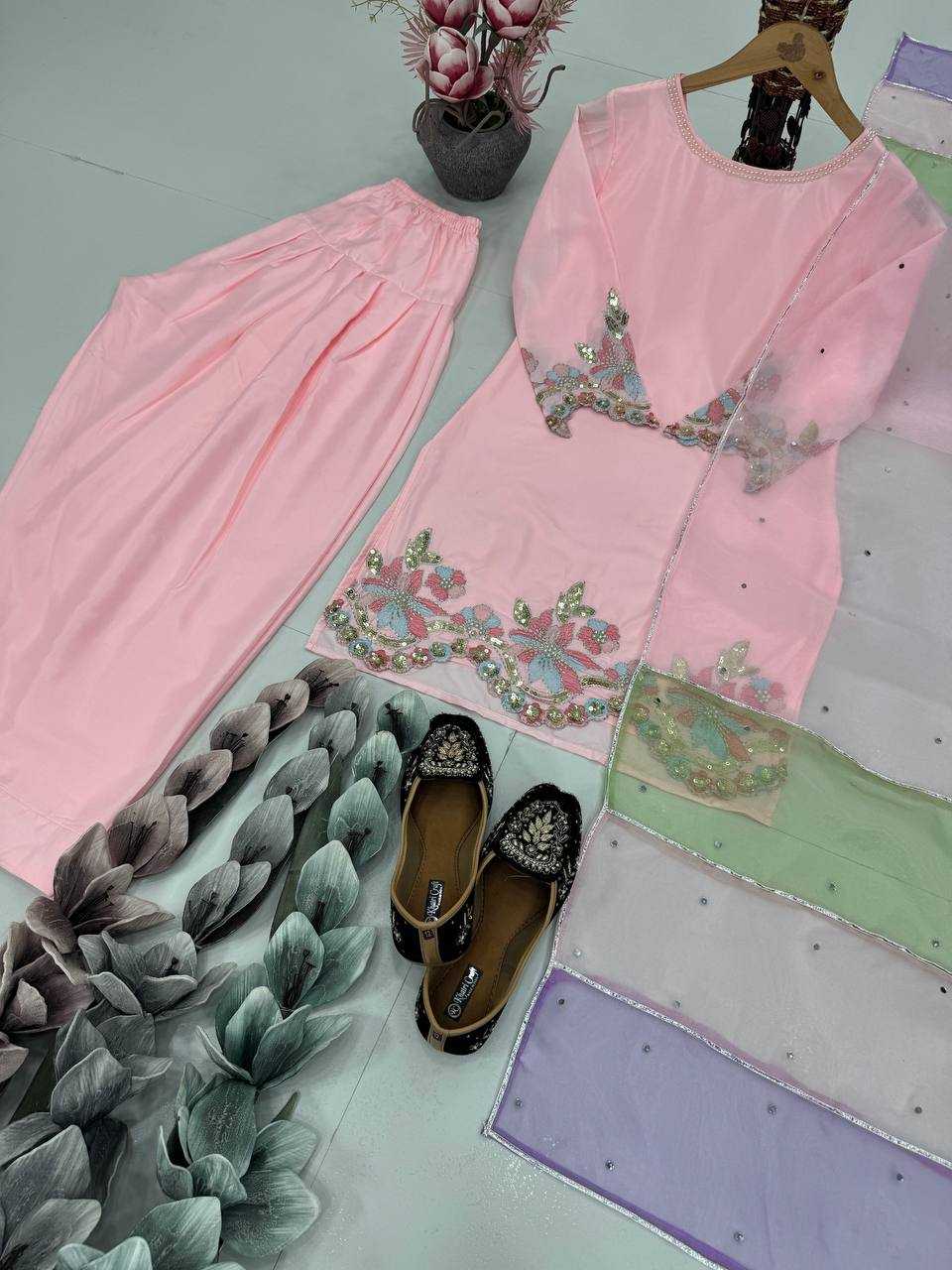 Ynf Heavy Crepe KESH512 216 Suits & Dresses Wholesale Ladies Suits Dresses Designer Suits Manufacturer