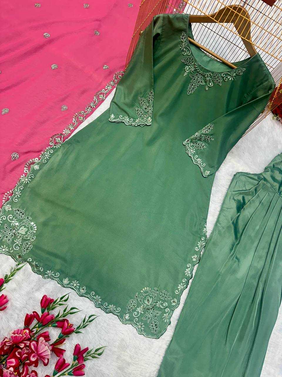 Ynf Heavy Crepe KESH523 275 Suits & Dresses Wedding Collections Festive Collections Wholesale Ladies Salwar Suits Designer Suits Embroidered Suits Manufacturer