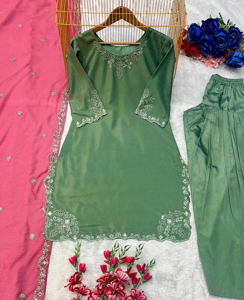 Ynf Heavy Crepe KESH523 275 Suits & Dresses Wedding Collections Festive Collections Wholesale Ladies Salwar Suits Designer Suits Embroidered Suits Manufacturer