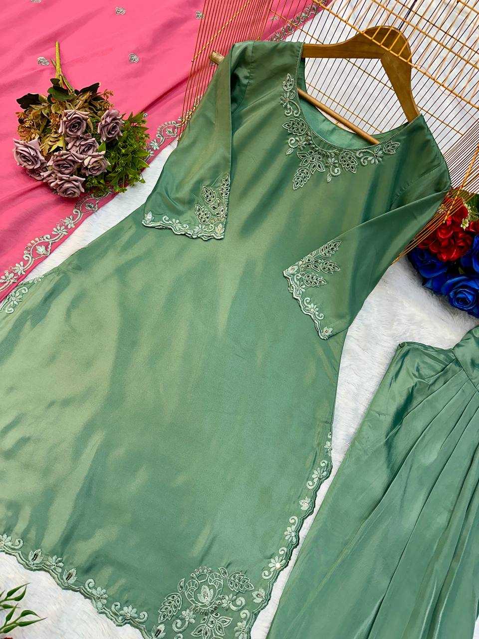 Ynf Heavy Crepe KESH523 275 Suits & Dresses Wedding Collections Festive Collections Wholesale Ladies Salwar Suits Designer Suits Embroidered Suits Manufacturer