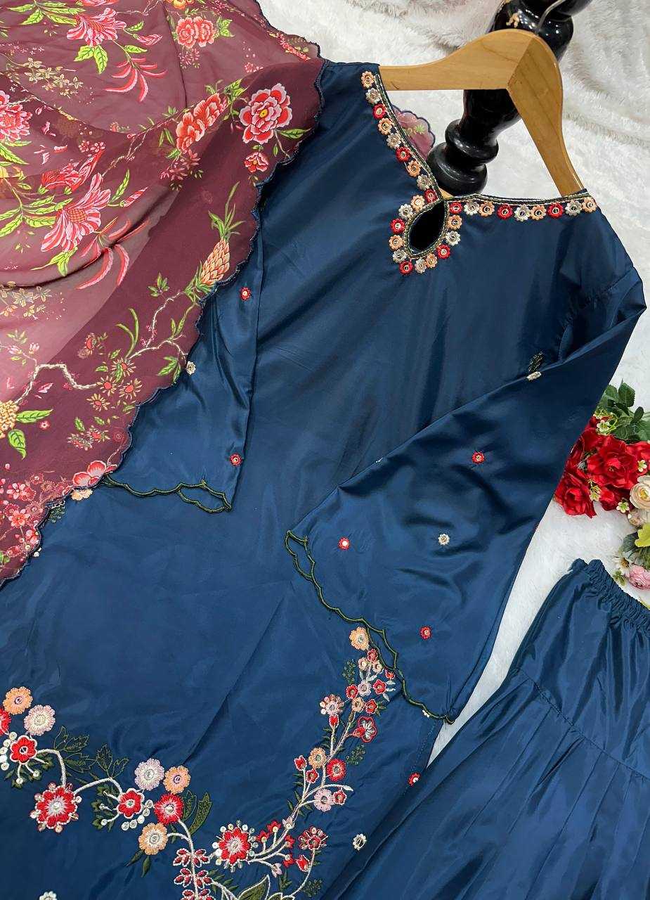 Ynf Heavy Crepe KESH523 280 Suits & Dresses Wedding Collections Festive Collections Wholesale Embroidery Suits Designer Suits Wedding Outfits Manufacturer