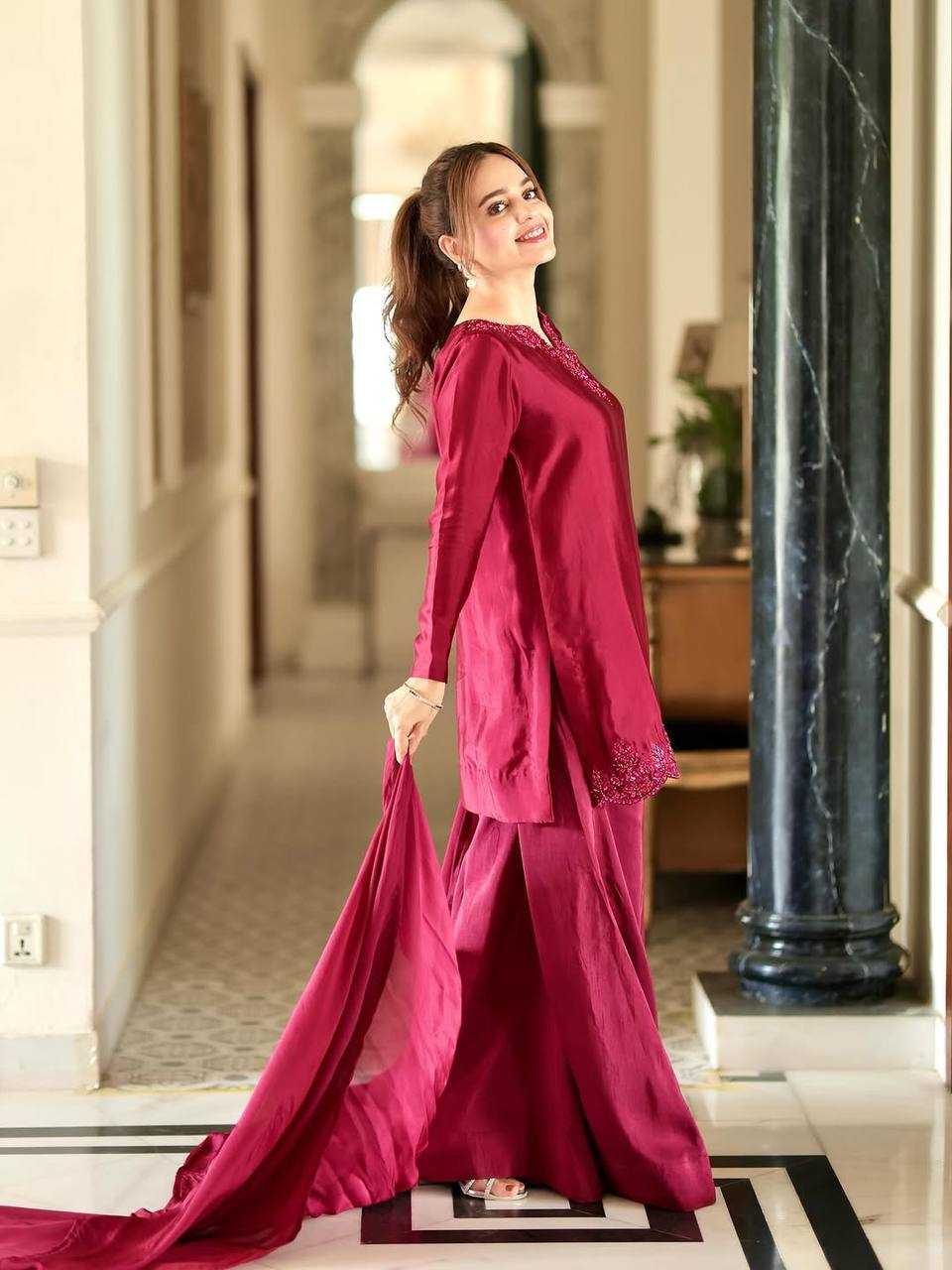 Ynf Heavy Crepe KESH523 283 Suits & Dresses Wedding Collections Festive Collections Wholesale Sharara Salwar Suits Embroidery Suits Designer Suits Manufacturer