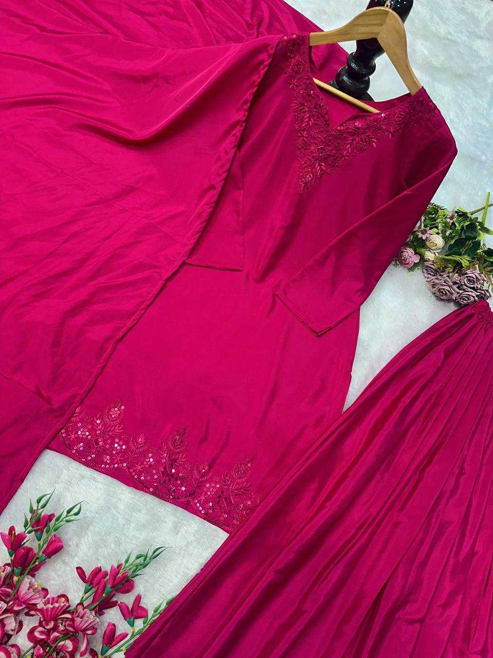 Ynf Heavy Crepe KESH523 283 Suits & Dresses Wedding Collections Festive Collections Wholesale Sharara Salwar Suits Embroidery Suits Designer Suits Manufacturer