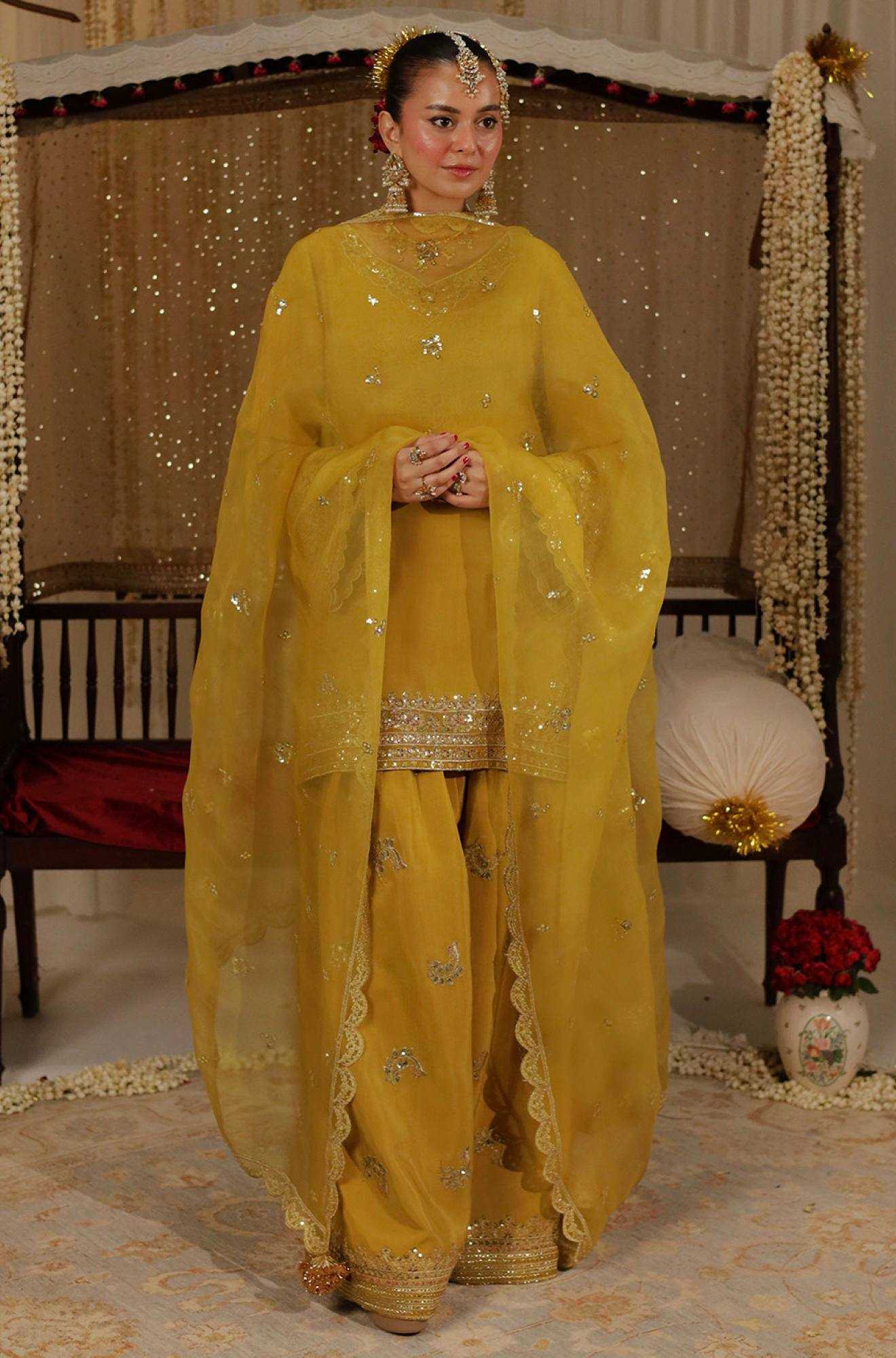 Ynf Heavy Crepe KESH523 291 Suits & Dresses Wedding Collections Festive Collections Wholesale Palazzo Suit Designer Suits Embroidered Suits Manufacturer