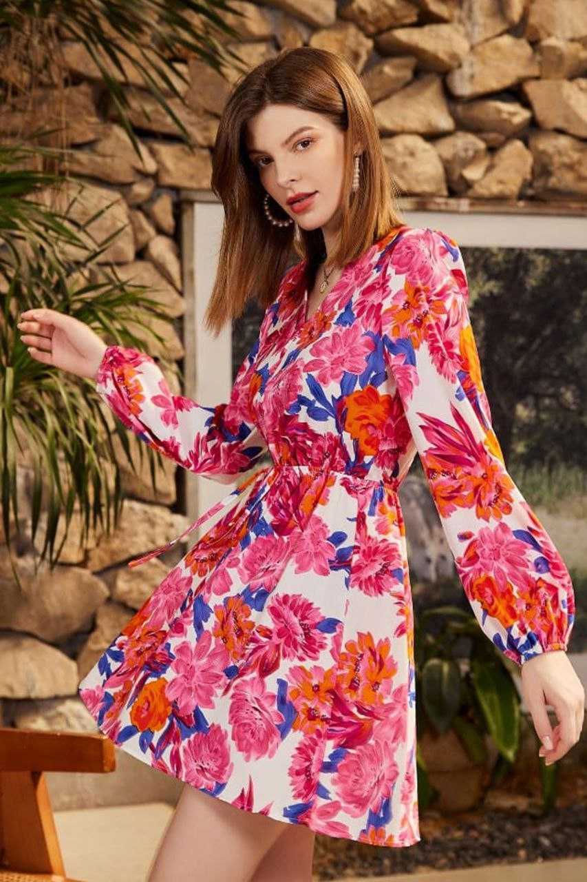 Ynf Heavy Crepe KESH559 418 Suits & Dresses Western Wears Festive Collections Wholesale Party Wear Dresses Midi Dresses Printed Dresses Manufacturer