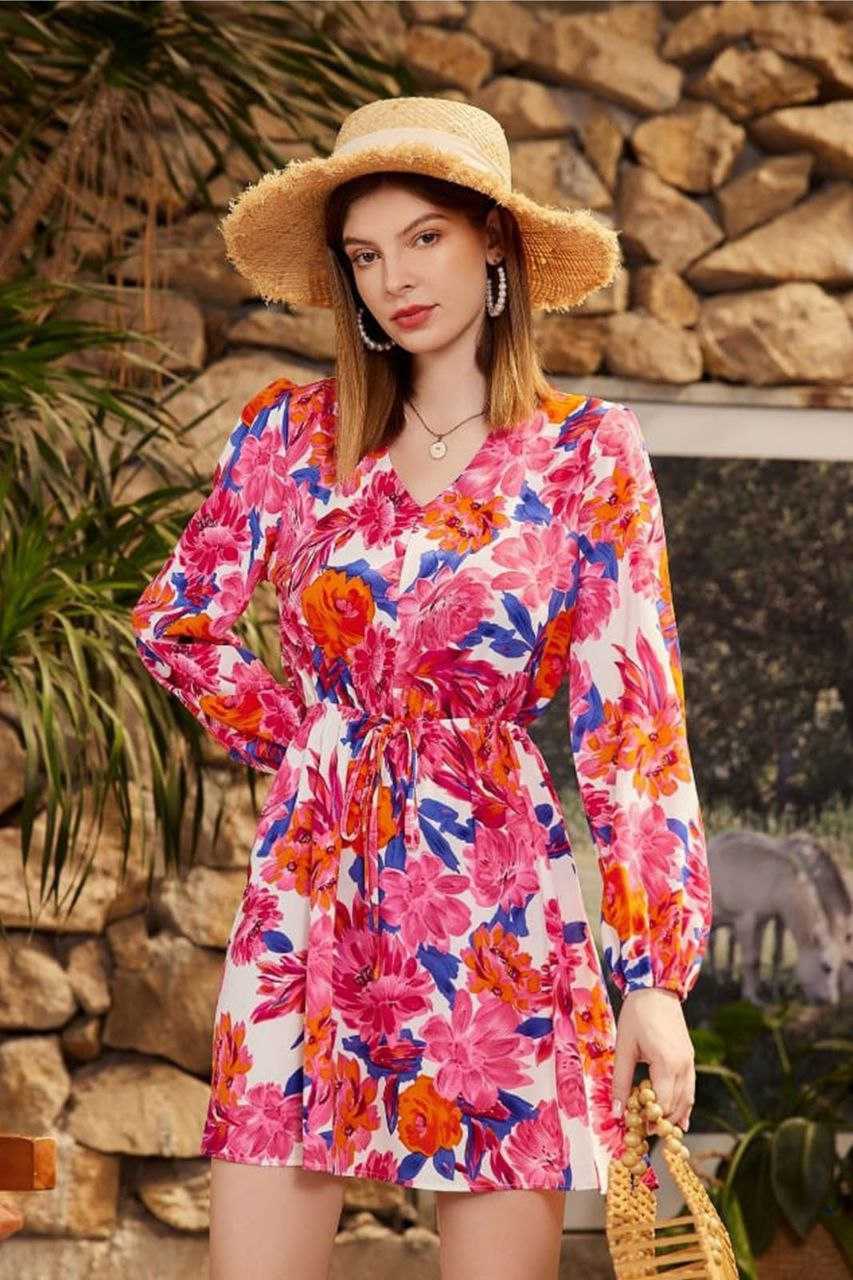 Ynf Heavy Crepe KESH559 418 Suits & Dresses Western Wears Festive Collections Wholesale Party Wear Dresses Midi Dresses Printed Dresses Manufacturer