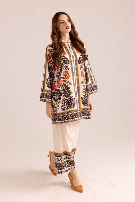 Ynf Heavy Crepe RIN129 034 Western Wears Wholesale Co-ord Set Manufacturer