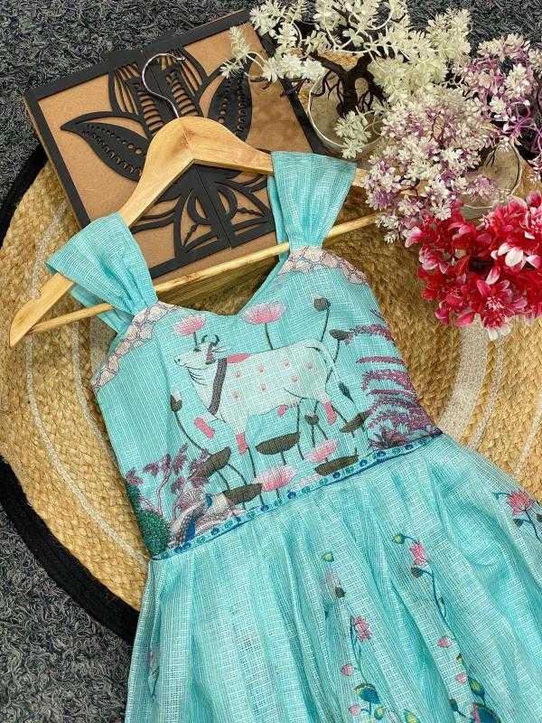 Ynf Heavy Kota KESH493 copy right Kids Wear Wholesale Kids Gown Kids Ethnic Gowns Manufacturer