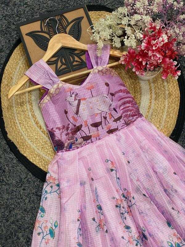 Ynf Heavy Kota KESH493 copy right Kids Wear Wholesale Kids Gown Kids Ethnic Gowns Manufacturer
