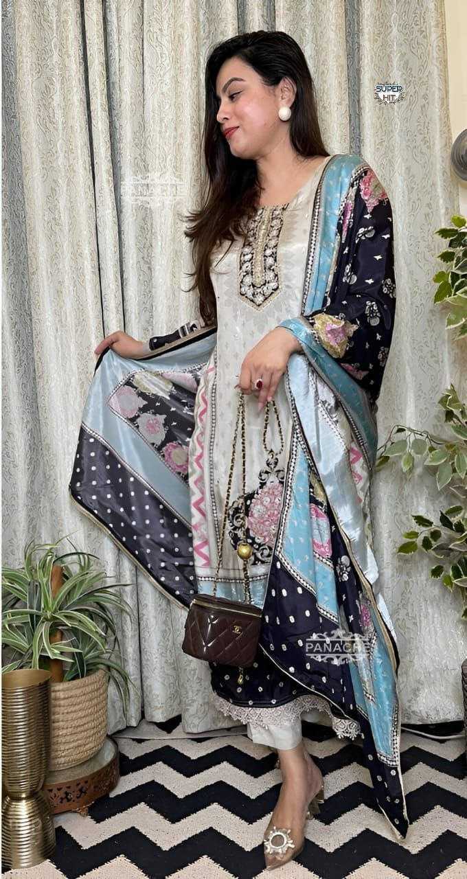Ynf Heavy Maslin Cotton KESH536 Cotton Collection Suits & Dresses Wholesale Printed Suits Cotton Suits White Salwar Suit Manufacturer