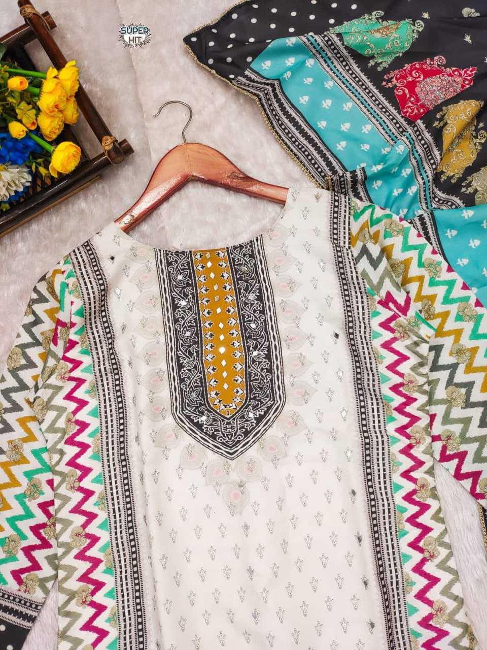 Ynf Heavy Maslin Cotton KESH536 Cotton Collection Suits & Dresses Wholesale Printed Suits Cotton Suits White Salwar Suit Manufacturer