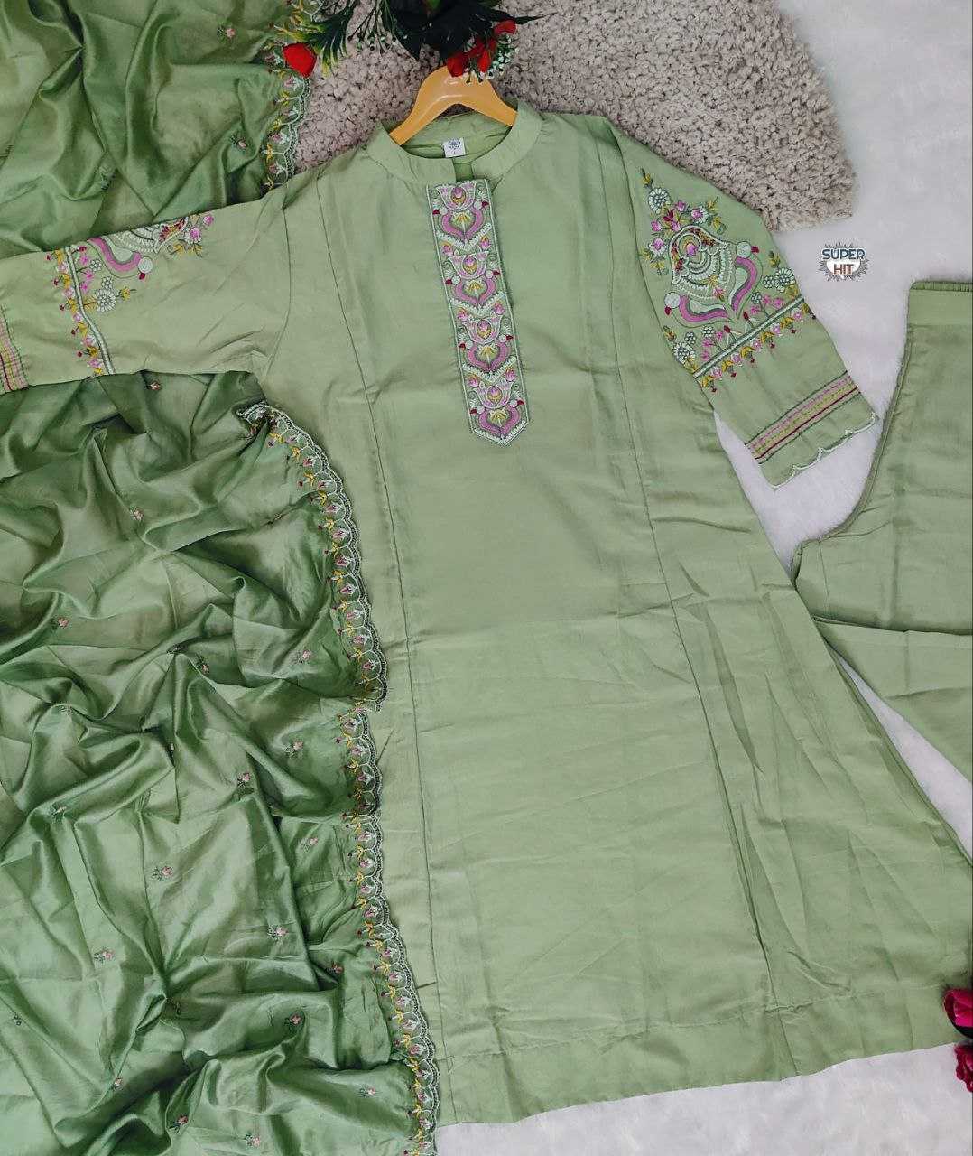 Ynf Heavy Muslin KESH536 7014 Suits & Dresses Wholesale Embroidery Suits Anarkali Suits Designer Suits Manufacturer
