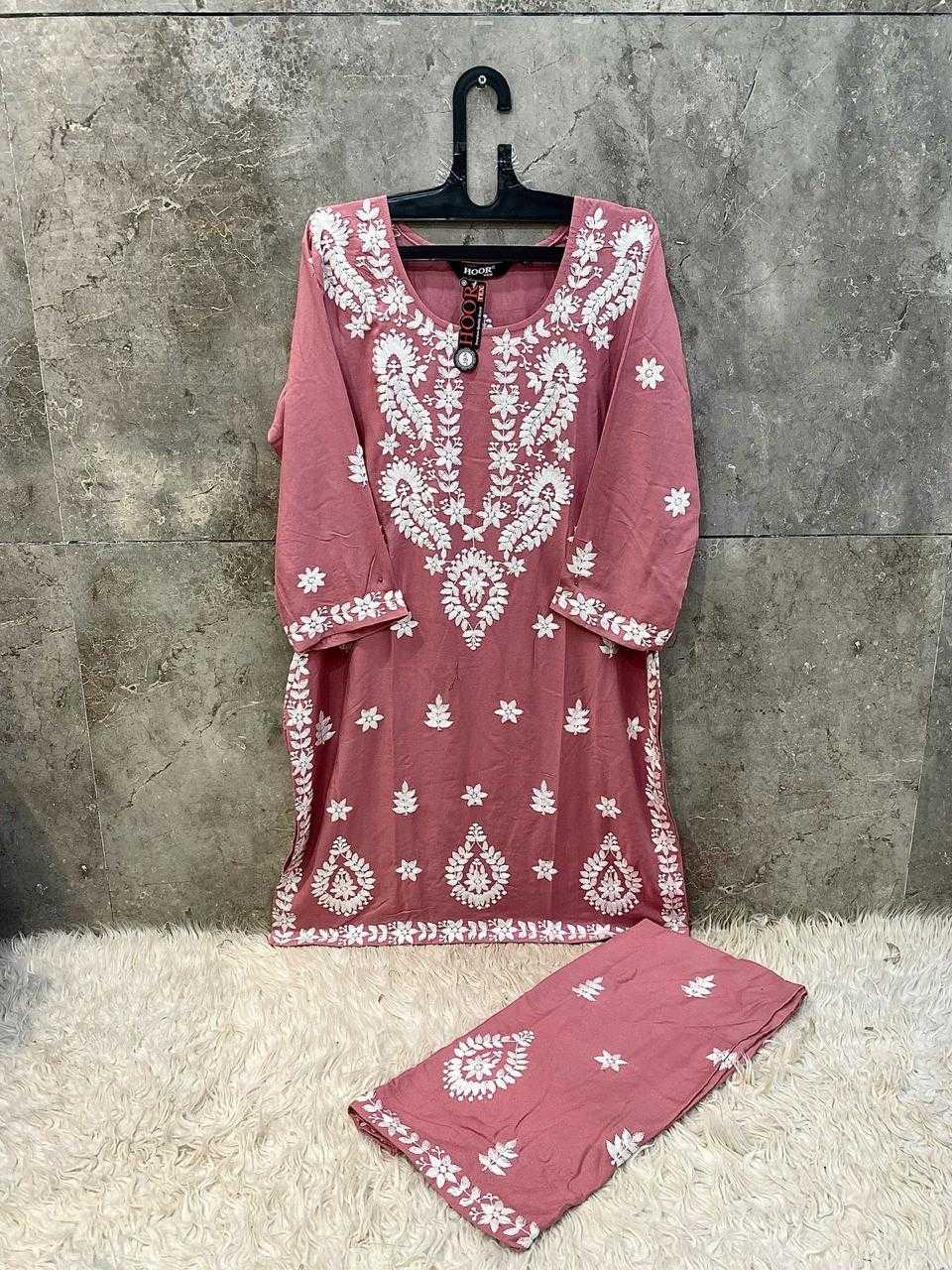 Ynf Heavy Rayon KESH450 HF-186 Kurti Wholesale Designer Kurtis Rayon Kurtis Embroidered Kurtis Manufacturer