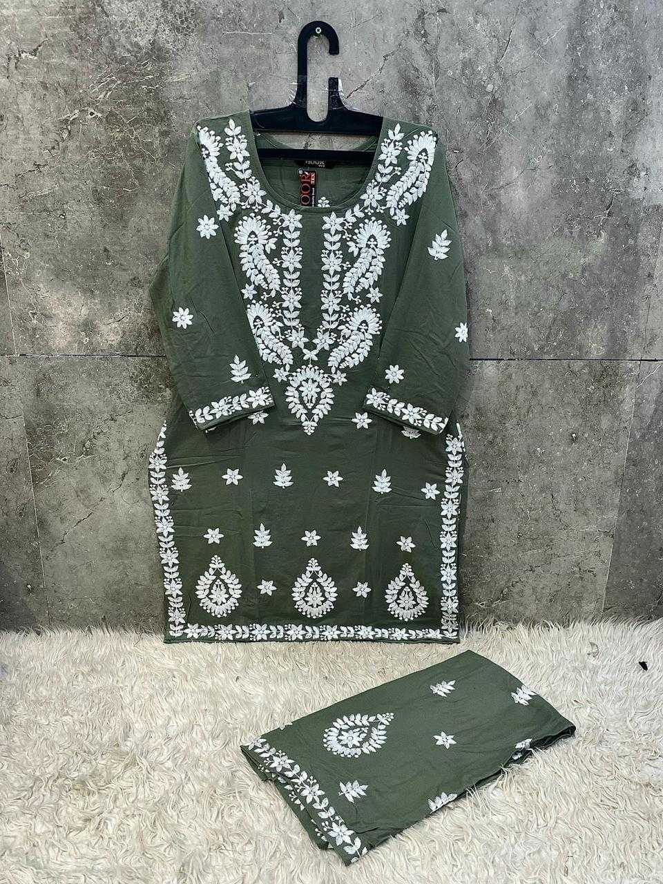 Ynf Heavy Rayon KESH450 HF-186 Kurti Wholesale Designer Kurtis Rayon Kurtis Embroidered Kurtis Manufacturer
