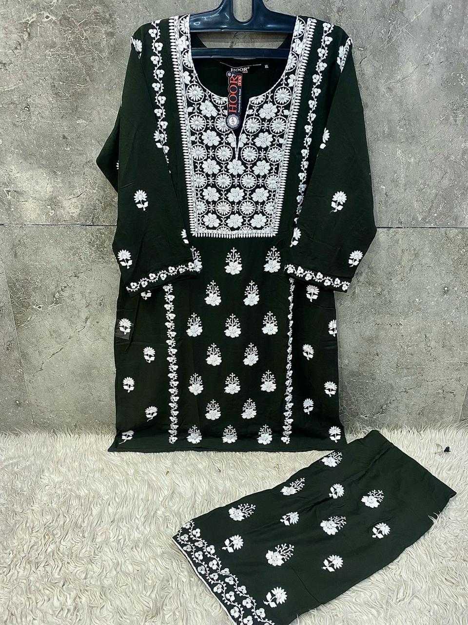 Ynf Heavy Rayon KESH450 HF-187 Kurti Wholesale Designer Kurtis Rayon Kurtis Embroidered Kurtis Manufacturer