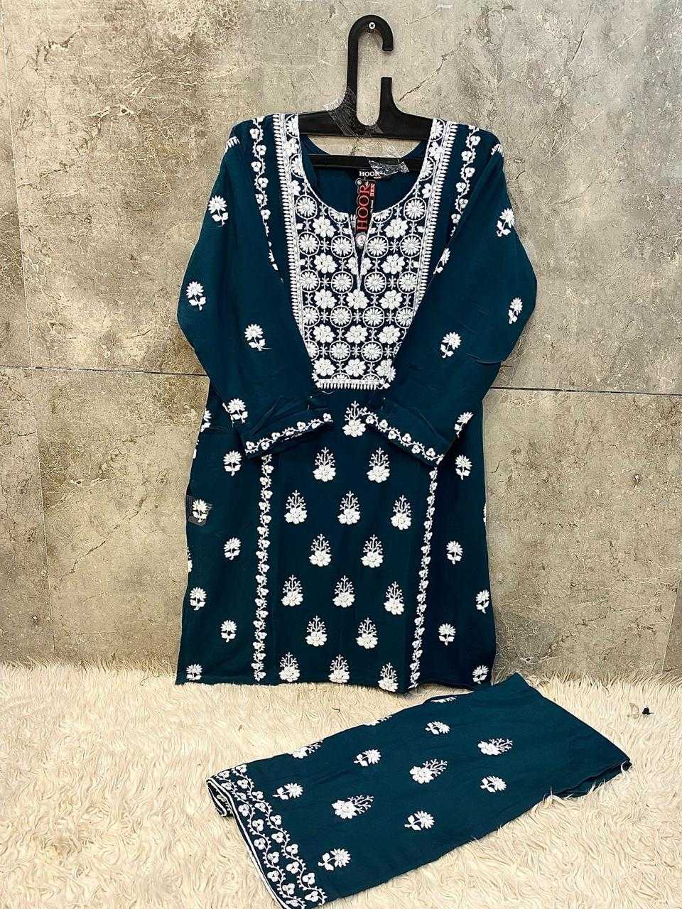 Ynf Heavy Rayon KESH450 HF-187 Kurti Wholesale Designer Kurtis Rayon Kurtis Embroidered Kurtis Manufacturer