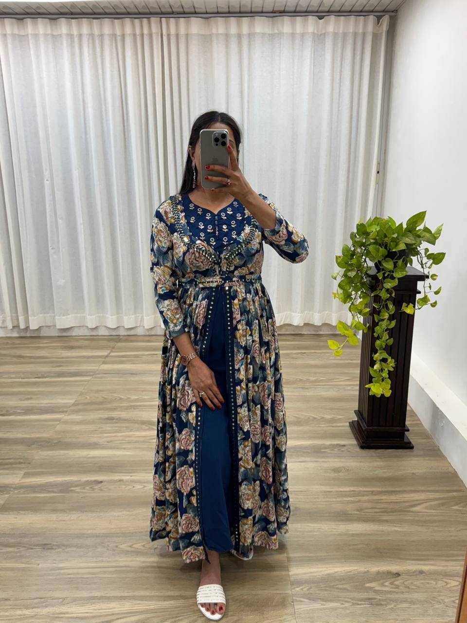 Ynf Heavy Rayon KESH513 437 Gowns Wholesale Fancy Gowns Embroidery Gowns Designer Gowns Manufacturer
