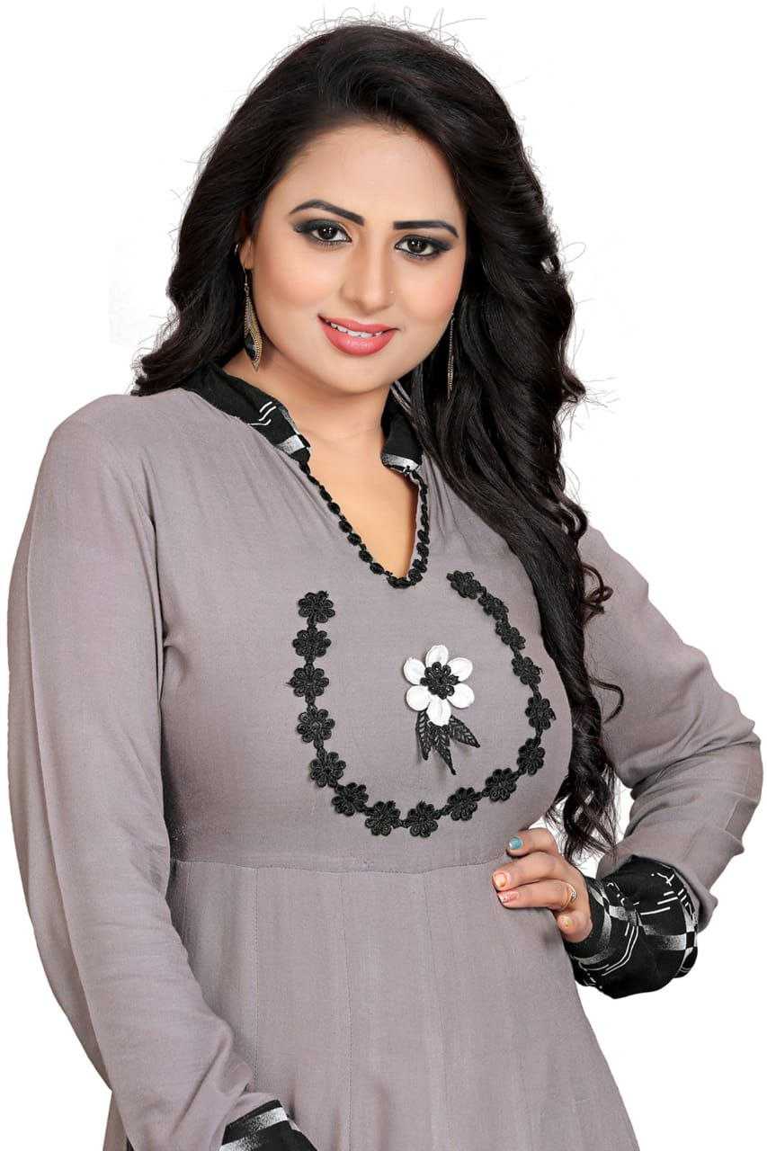 Ynf Heavy Rayon KESH559 SHIV Gowns Western Wears Festive Collections Wholesale Fancy Gowns Long Gowns Full Sleeve Gowns Manufacturer