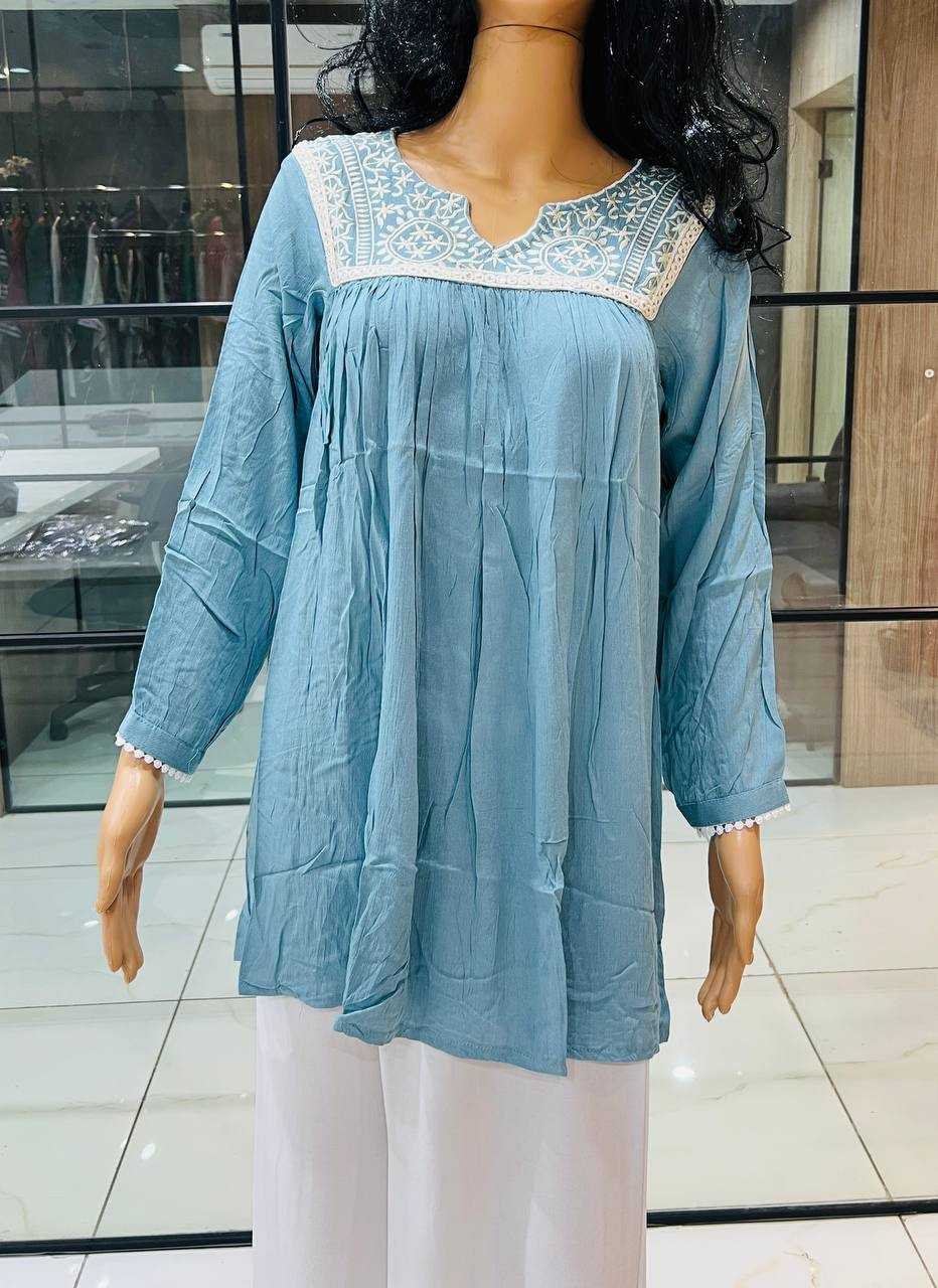 Ynf Heavy Rayon RIN125 Tunic Nx Western Wears Wholesale Ladies Shorts Manufacturer