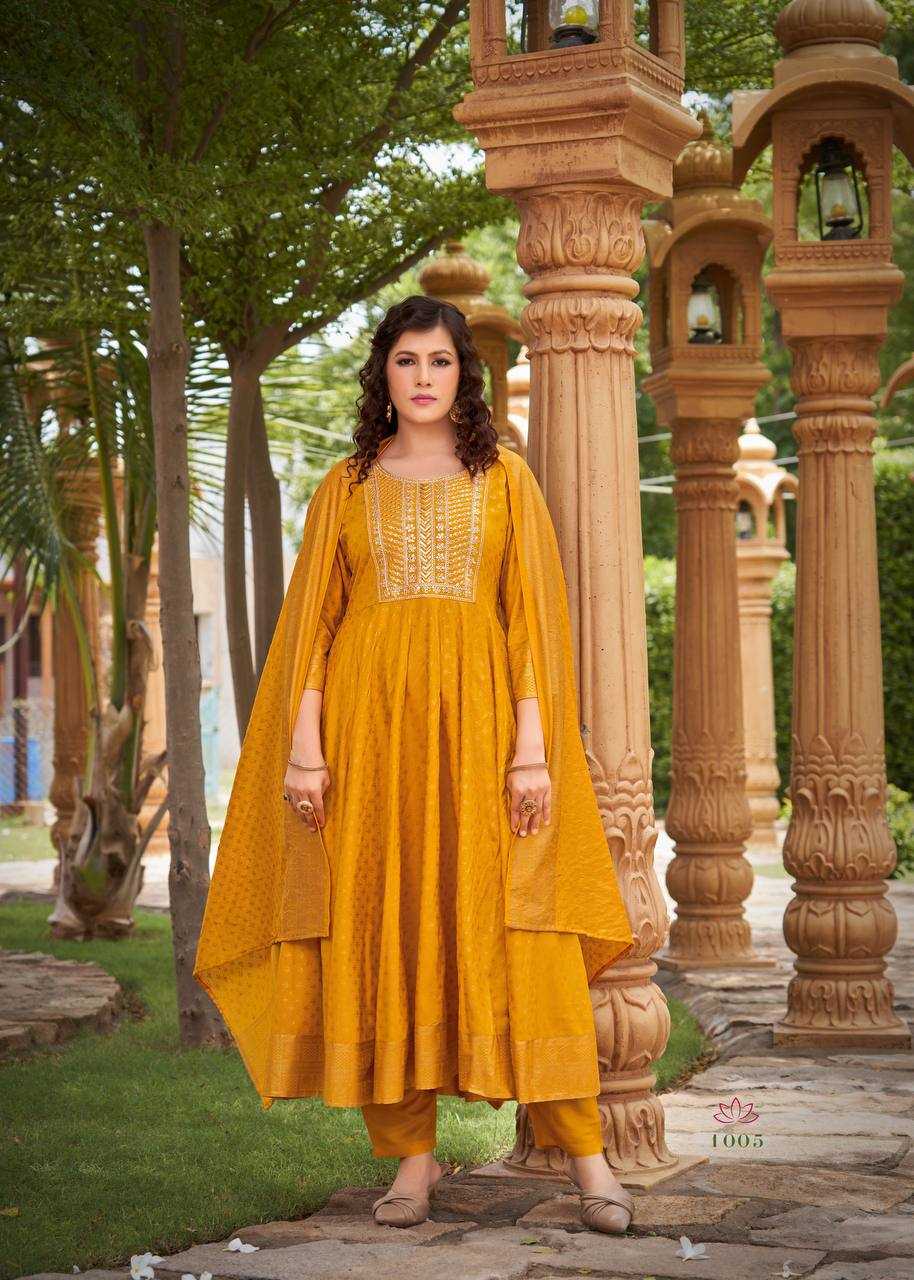 Ynf Heavy Rayon RIN131 1001 Kurti Wholesale Embroidered Kurtis Kurti With Palazzo Manufacturer