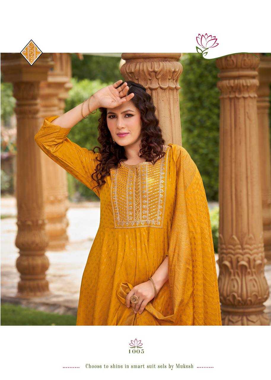 Ynf Heavy Rayon RIN131 1001 Kurti Wholesale Embroidered Kurtis Kurti With Palazzo Manufacturer