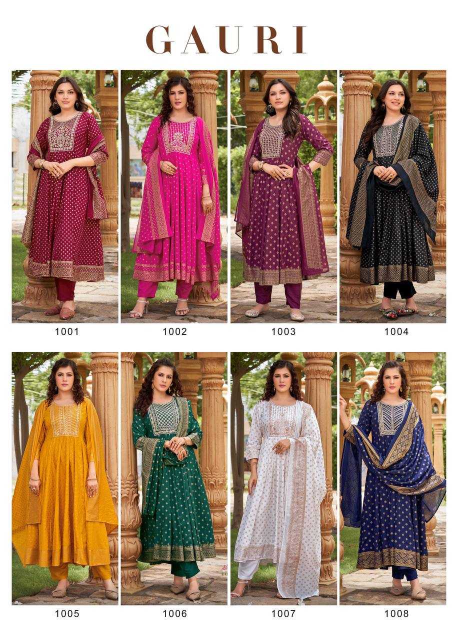 Ynf Heavy Rayon RIN131 1001 Kurti Wholesale Embroidered Kurtis Kurti With Palazzo Manufacturer