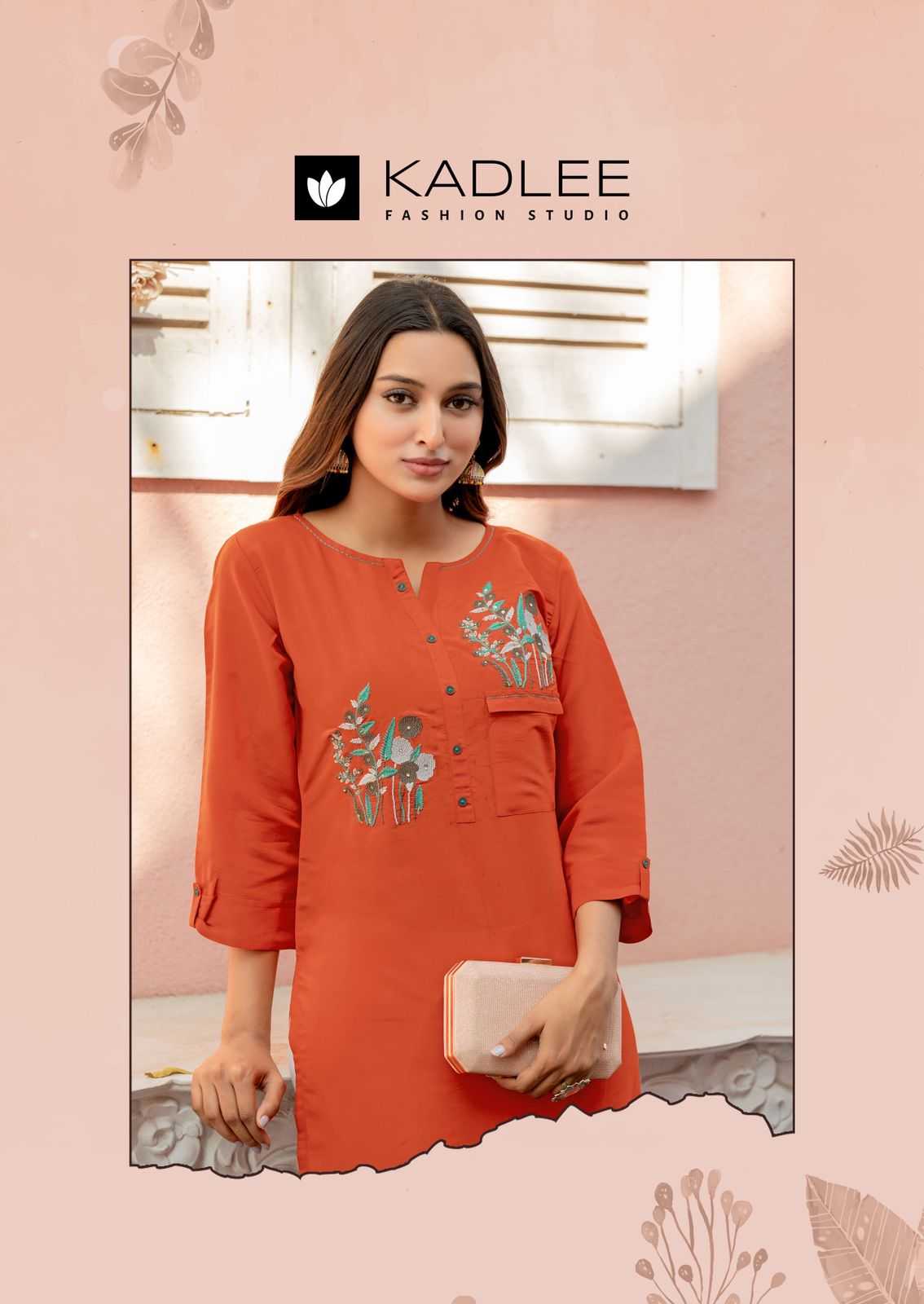 Ynf Heavy Rayon RIN190 KADLEE-SUMER Setwise Collections Wholesale Kurtis Catalogs Manufacturer