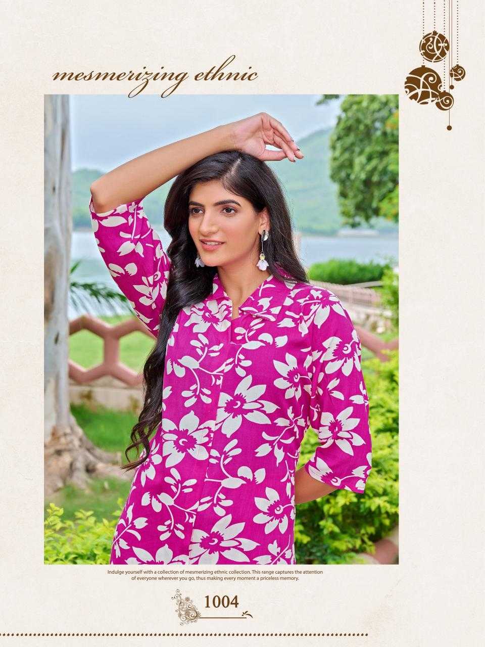 Ynf Heavy Rayon RIN190 SHIVU-2 Setwise Collections Wholesale Kurtis Catalogs Manufacturer