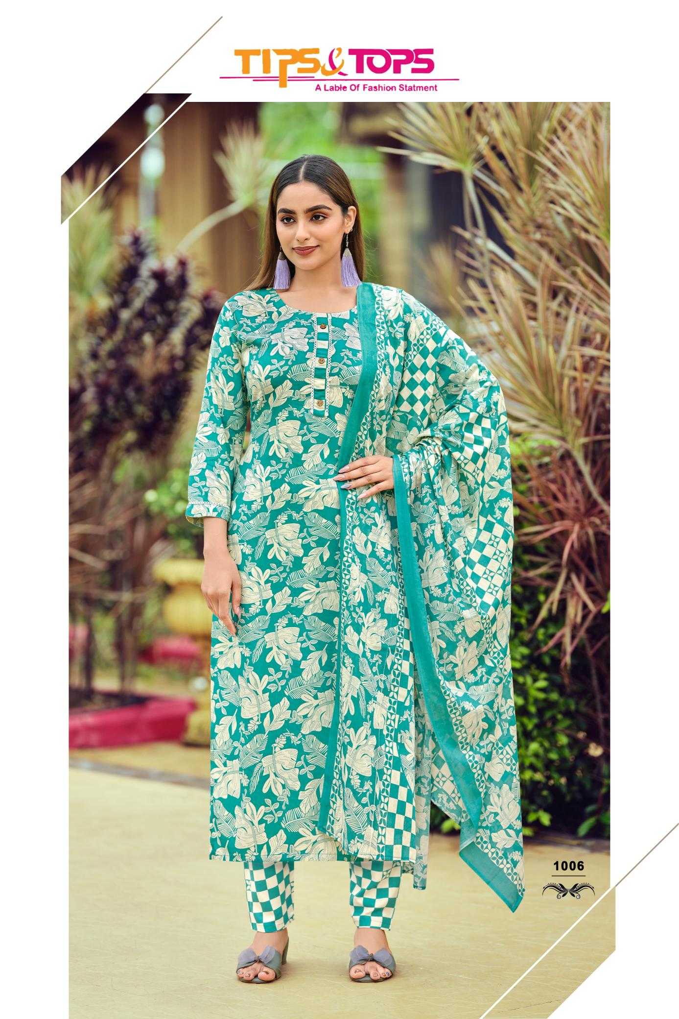 Ynf Heavy Rayon RIN190 TIPS & TOPS-CELEBRITY Vol 02 Setwise Collections Wholesale Dresses & Suits Catalogs Manufacturer