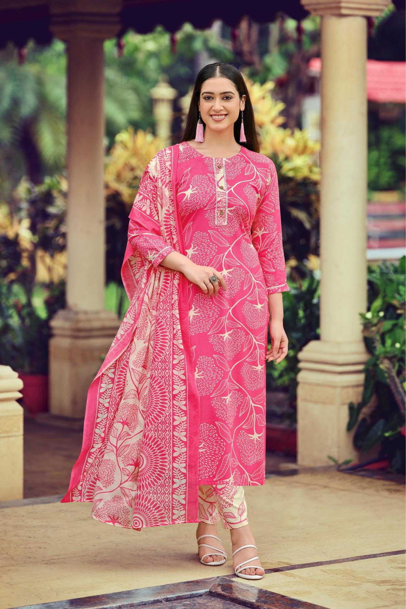 Ynf Heavy Rayon RIN190 TIPS & TOPS-CELEBRITY Vol 02 Setwise Collections Wholesale Dresses & Suits Catalogs Manufacturer