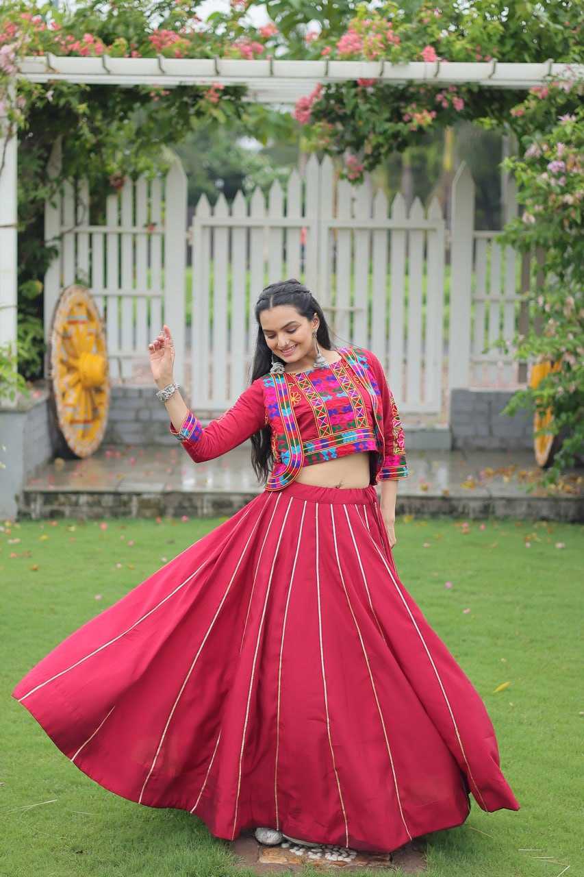 Ynf Heavy Roman Silk KESH491 7132 Lehengas Wedding Collections Festive Collections Wholesale Designer Lehenga Choli Gota Patti Lehenga Crop Top lehenga Manufacturer