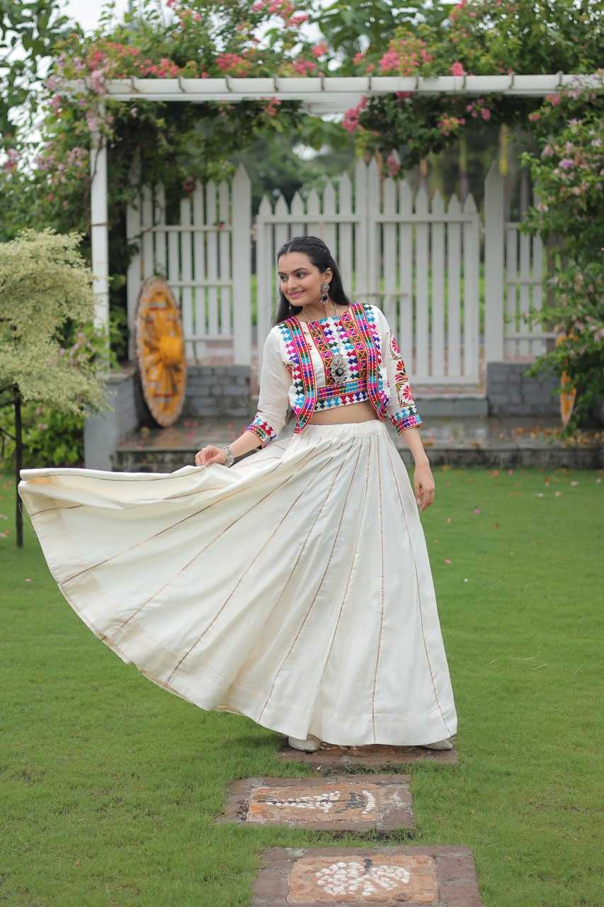 Ynf Heavy Roman Silk KESH491 7132 Lehengas Wedding Collections Festive Collections Wholesale Designer Lehenga Choli Gota Patti Lehenga Crop Top lehenga Manufacturer